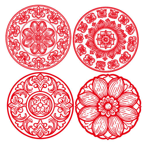 中式花纹图案