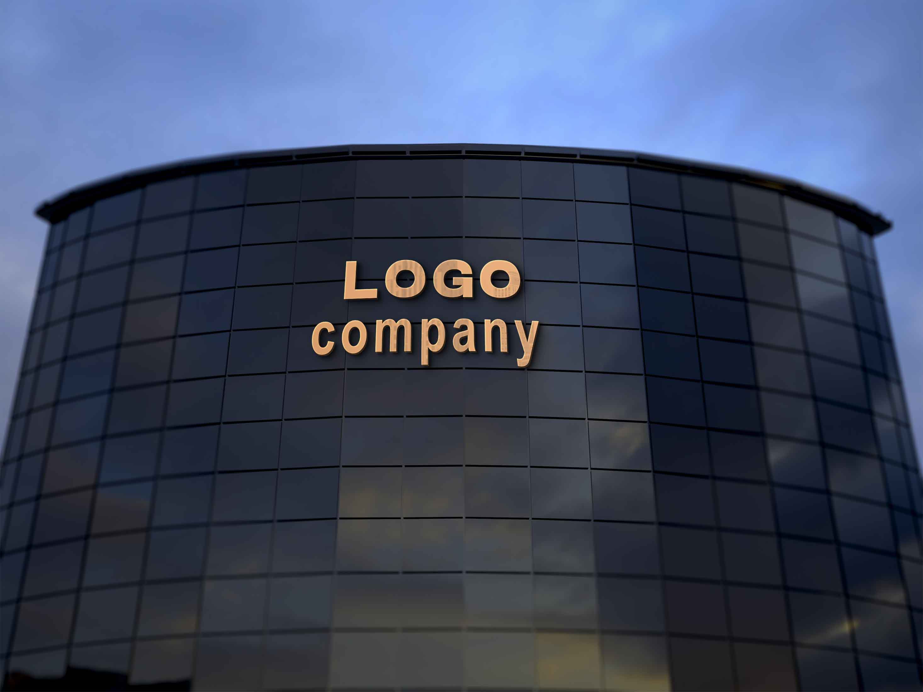 户外logo样机